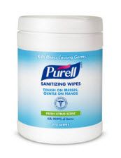 PURELL®  SANITISING WIPES SMALL 9113-06