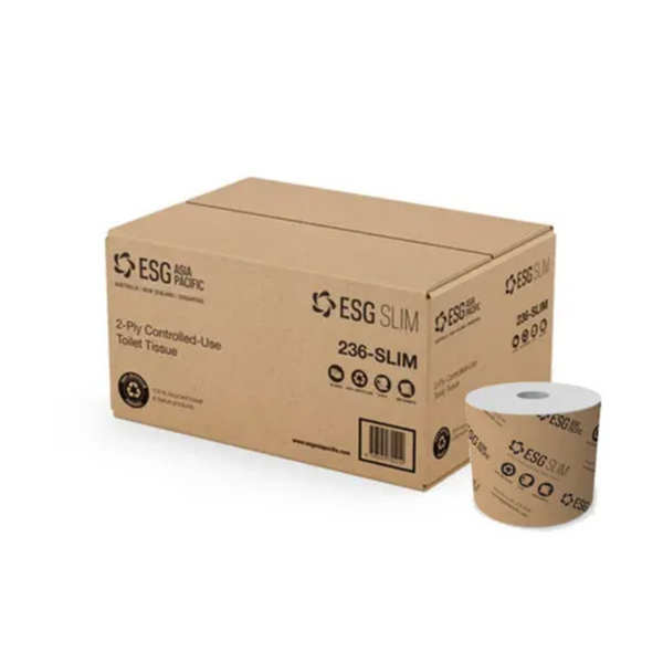 1PLY CONTROLLED-USE TOILET TISSUE SLIM