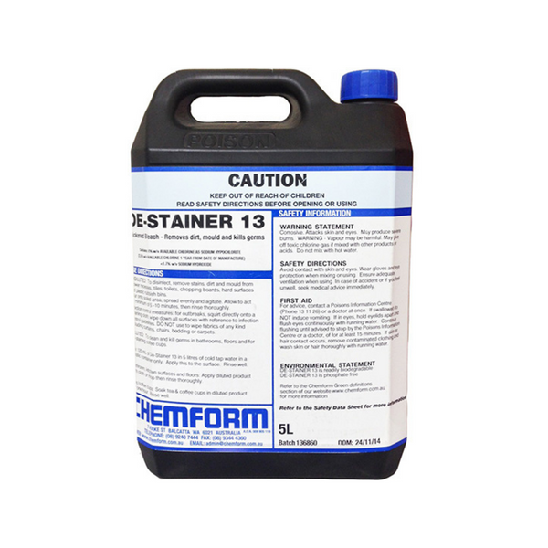 CHEMFORM DE-STAINER #13 750ML