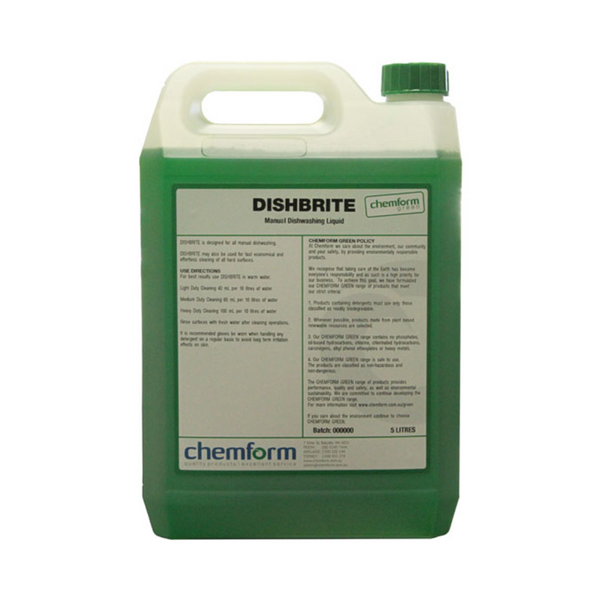 CHEMFORM DISHBRITE DETERGENT 5L