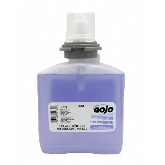 GOJO? PREMIUM FOAM HAND SOAP WITH SKIN CONDITIONERS 1.2L TFX TOUCHFREE REFILL (5361)