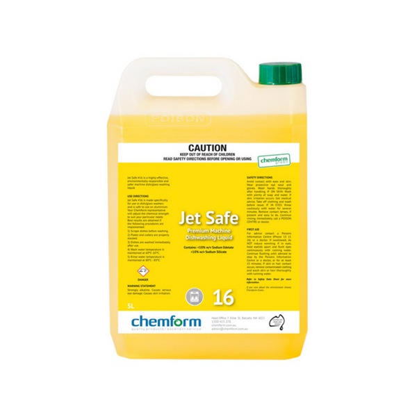 CHEMFORM JET SAFE 5L ****NO STEM*****