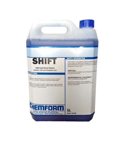 CHEMFORM SHIFT TOILET AND URINAL CLEANER 5L