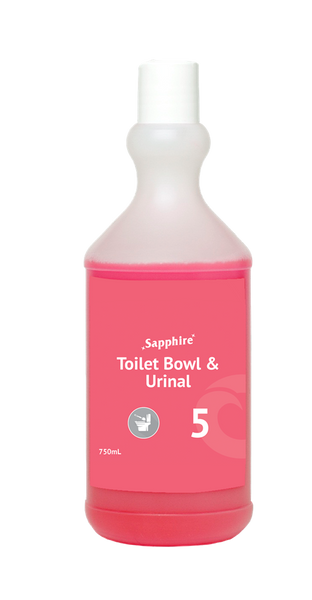SCREEN PRINTED BOTTLE CHEMFORM- TOILET BOWL & URINAL #5