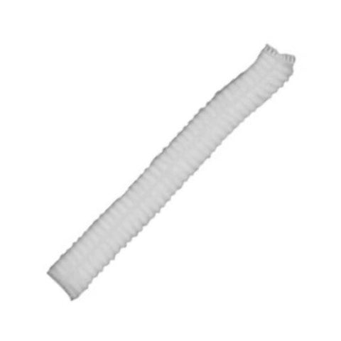 CRIMPED BERET- WHITE 21"