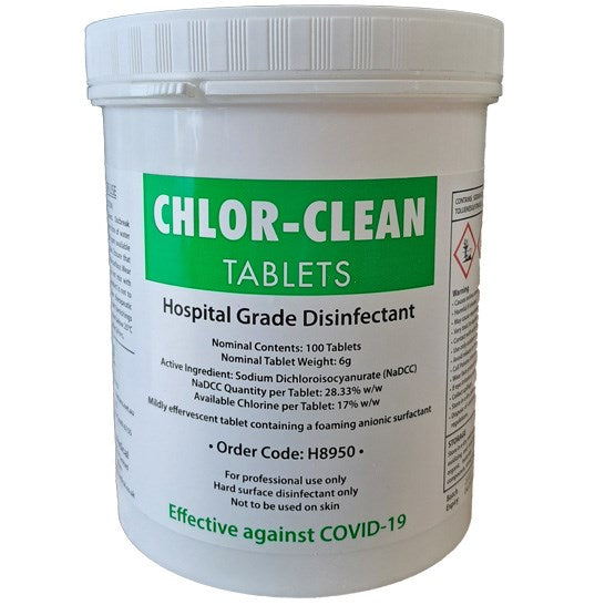 CHEMFORM CHLOR-CLEAN TABLETS 100 TABLETS