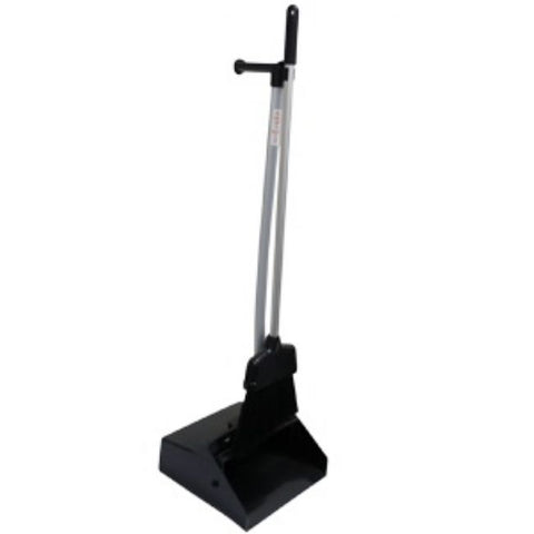 PLASTIC LOBBY DUSTPAN- BLACK