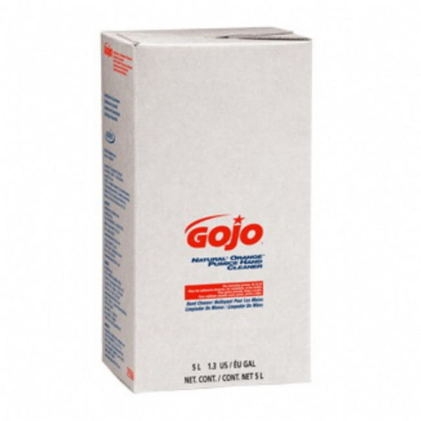 GOJO? NATURAL ORANGE HAND LOTION SOAP WITH PUMICE 5L REFILL 7556-02