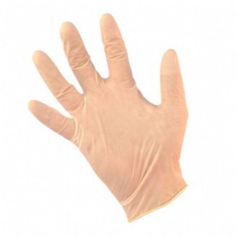 LATEX GLOVES POWDER FREE CLEAR- LARGE