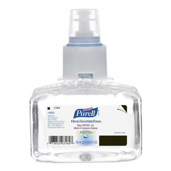 PURELL? INSTANT HAND FOAM SANITISER 700ML LTX REFILL 1304-03-AUS00 (DG3)