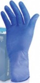 NITRILE GLOVE EXTENDED CUFF POWDER FREE BLUE- LARGE (MEDICOM)
