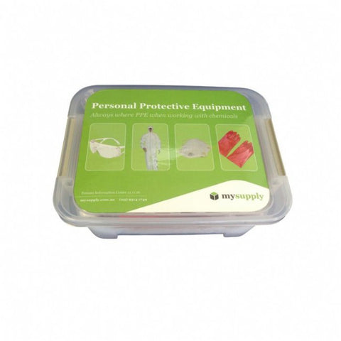 PPE KIT- SAFETY GLASSES/ COVERALL/ FACE MASK/ GLOVES