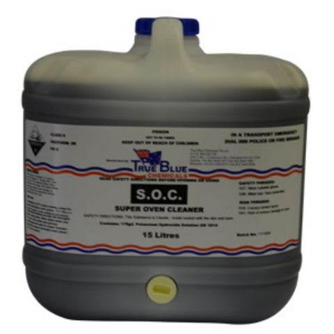 SOC - SUPER OVEN CLEANER CAUSTIC 15L